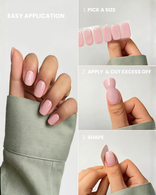 How to Apply Gel Nail Wraps at Home: A Beginner's Guide